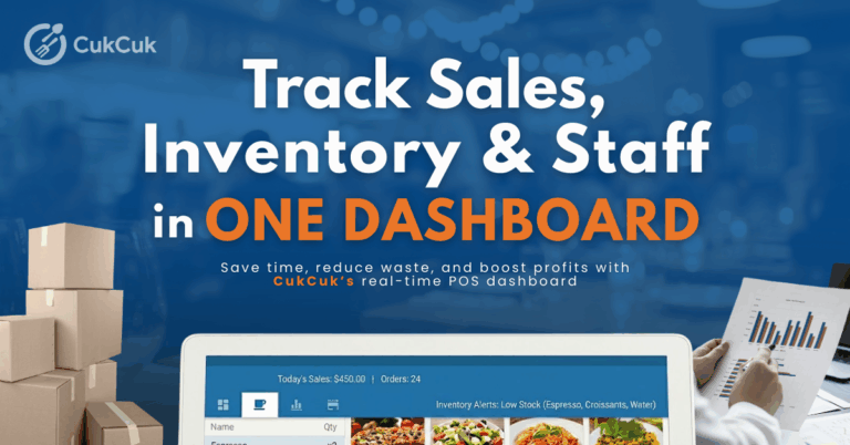 Track Sales, Inventory & Staff in One Dashboard
