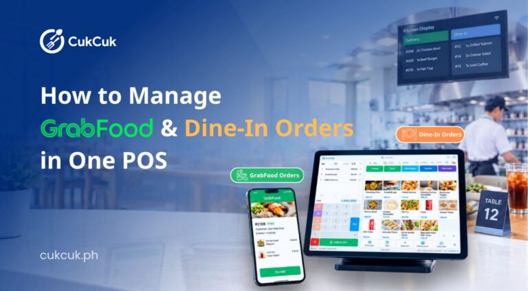 How to Manage GrabFood and Dine-In Orders in One POS  (Philippine Restaurant Guide)